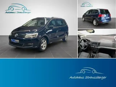 Gebraucht VW Sharan Style 140 PS (102 kW) 2011 Blau Van / Kleinbus
