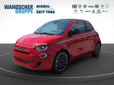 Neu Fiat 500C La Prima 65 PS (47 kW) 2026 Rot Cabrio
