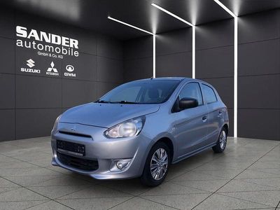 Gebraucht Mitsubishi Space Star 71 PS (52 kW) 2013 Silber Van / Kleinbus