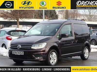Black berry metallic Gebraucht 2016 VW Caddy Comfortline Van / Kleinbus | 18.980 € (Fairer Preis)