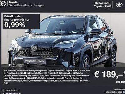 Neu Toyota Yaris Cross 130 PS (95 kW) 2025 Schwarz SUV