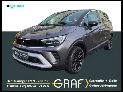 Gebraucht Opel Crossland Elegance 131 PS (96 kW) 2022 Mondstein grau dach schwarz SUV