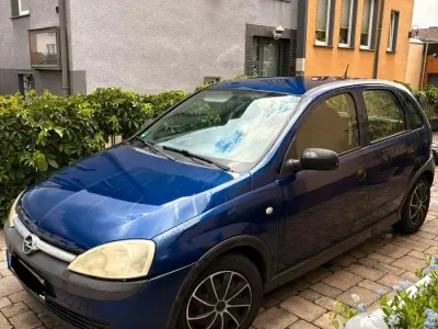Gebraucht Opel Corsa 75 PS (55 kW) 2003 Blau Kleinwagen