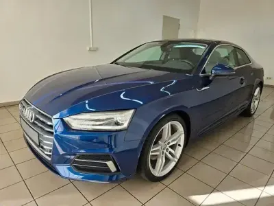 Second-hand Audi A5 Sport 190 CP (139 kW) 2017 Albastru Coupe