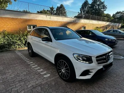 Gebraucht Mercedes GLC250 AMG line 204 PS (150 kW) 2016 Weiß SUV