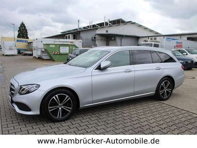 gebraucht Mercedes E220 d T 4Matic~Leder Braun~Distronic~ILS~Ahk