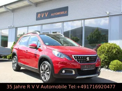 Używany Peugeot 2008 Allure 110 KM (80 kW) 2017 Czerwony SUV