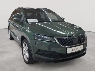 Gebraucht Skoda Karoq Style 150 PS (110 kW) 2021 Emeraldgrün metallic SUV