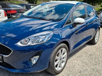 Gebraucht Ford Fiesta Cool & Connect 101 PS (74 kW) 2018 Blau Kleinwagen