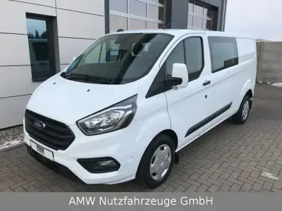 Gebraucht Ford Transit Custom Trend 170 PS (125 kW) 2022 Weiß Limousine