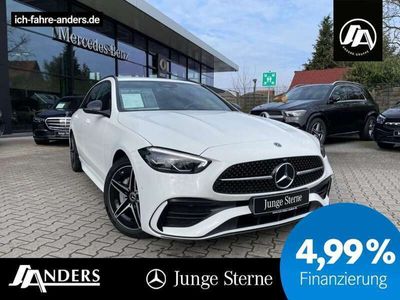 gebraucht Mercedes C220 d T AMG AMG+MBUX+Night+AHK+Kam+LED+EASY-P.