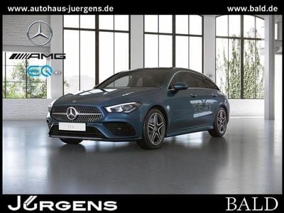 Gebraucht Mercedes CLA250e Shooting Brake AMG 218 PS (160 kW) 2022 Blau denimblau metallic Kombi