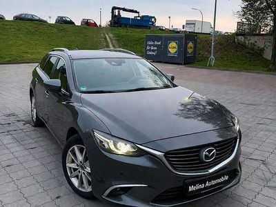 Usado Mazda 6 Nakama 150 HP (110 kW) 2017 Cinzento Carrinha