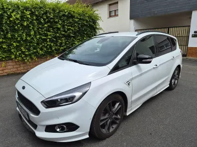 Gebraucht Ford S-MAX ST-Line 165 PS (121 kW) 2019 Weiß Van / Kleinbus