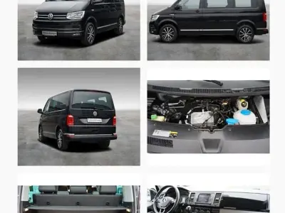 Gebraucht VW Multivan Generation Six 150 PS (110 kW) 2017 Schwarz Van / Kleinbus
