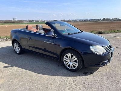 Gebraucht VW Eos Edition 140 PS (102 kW) 2007 Mitternachtsblau metallic Cabrio