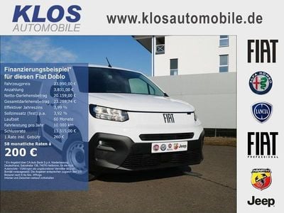 Neu Fiat Doblò 131 PS (96 kW) 2025 Weiß Van / Kleinbus