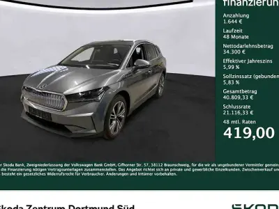 Gebraucht Skoda Enyaq iV Loft 194 kW (265 PS) 2023 Grau SUV