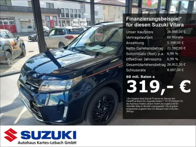 Neu Suzuki Vitara 110 PS (80 kW) 2026 Blau SUV