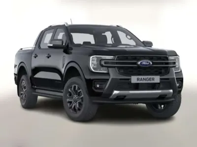 Ny Ford Ranger Wildtrack 205 HK (150 kW) 2026 Sort Pickup / Ladvogn