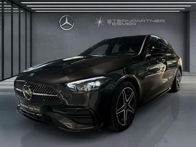 Grau Gebraucht 2025 Mercedes C300 AMG Limousine | 45.399 € (Superpreis)