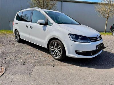 Usata VW Sharan Cup 150 CV (110 kW) 2014 Bianco Monovolume