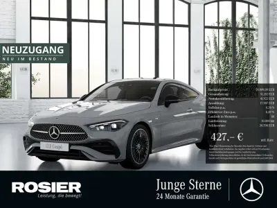 Gebraucht Mercedes CLE300 Premium Plus 204 PS (150 kW) 2025 Manufaktur alpingrau Coupé