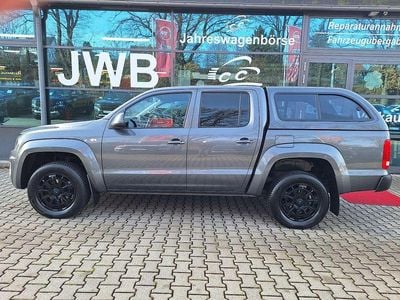 Indiumgrau (metallic) Gebraucht 2020 VW Amarok Comfortline Abholung | 34.444 € (Fairer Preis)