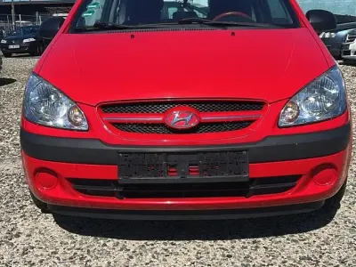 Gebraucht Hyundai Getz 67 PS (49 kW) 2008 Rot Kleinwagen