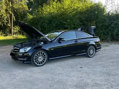 Gebraucht Mercedes C250 204 PS (150 kW) 2013 Schwarz Coupé