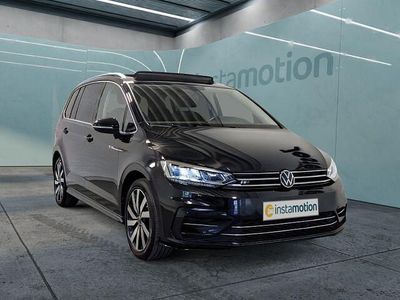 Gebraucht VW Touran Highline 150 PS (110 kW) 2022 Schwarz Van / Kleinbus
