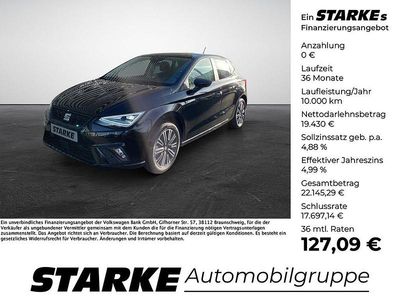 Schwarz (midnight schwarz metallic) Gebraucht 2024 Seat Ibiza Style Limousine | 19.430 € (Guter Preis)