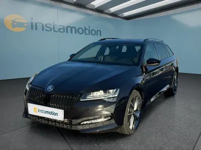 Gebraucht Skoda Superb SportLine 190 PS (139 kW) 2024 Schwarz Kombi