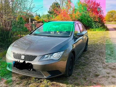 Usata Seat Leon 110 CV (80 kW) 2014 Grigio Station wagon