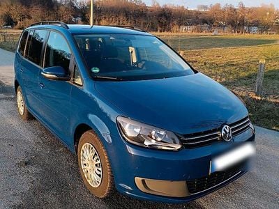 Gebraucht VW Touran 105 PS (77 kW) 2012 Blau Van / Kleinbus