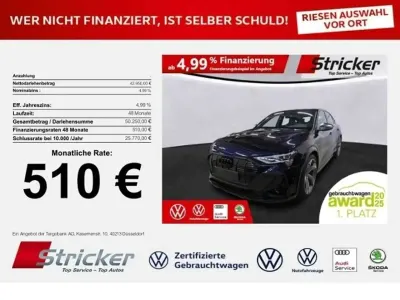 Używany Audi e-tron Sport 369 kW (503 KM) 2022 Czarny SUV