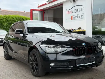 Gebraucht BMW 118 Advantage 143 PS (105 kW) 2014 Saphirschwarz (metallic) Kleinwagen