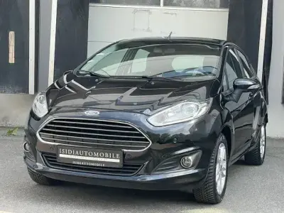 Gebraucht Ford Fiesta Trend 80 PS (58 kW) 2015 Schwarz Kleinwagen