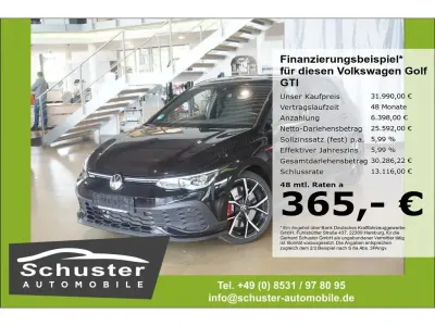 Brugt VW Golf VIII GTI 300 HK (220 kW) 2022 Sort Sedan