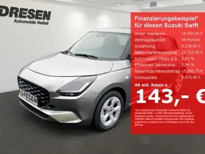 Gebraucht Suzuki Swift Comfort 83 PS (61 kW) 2026 Silber Limousine