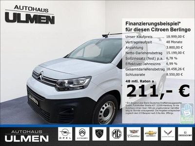 Gebraucht Citroën Berlingo 131 PS (96 kW) 2023 Weiss Van / Kleinbus