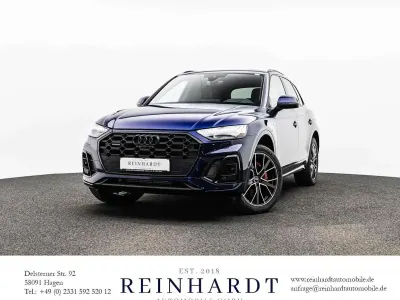 Gebraucht Audi Q5 S-Line 367 PS (269 kW) 2023 Navarrablau metallic SUV