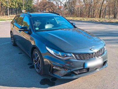 Gebraucht Kia Optima GT-Line 136 PS (100 kW) 2019 Grau Kombi