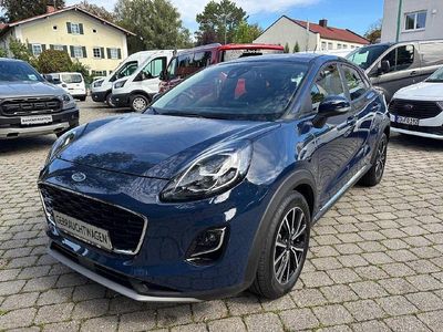 Blau Gebraucht 2021 Ford Puma Titanium SUV | 18.489 € (Guter Preis)