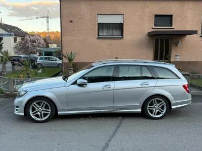 Gebraucht Mercedes C220 AMG 170 PS (125 kW) 2013 Silber Kombi
