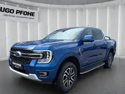 Brugt Ford Ranger Limited 170 HK (125 kW) 2023 Blå Pickup / Ladvogn
