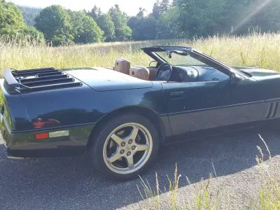 Gebraucht Chevrolet Corvette 268 PS (197 kW) 1990 Grün Cabrio