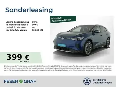 Gebraucht VW ID.4 Pro 210 kW (286 PS) 2025 Blue dusk metallic schwarz SUV