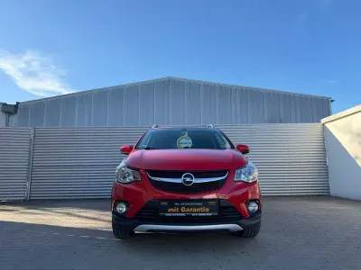 Usata Opel Karl Rocks 75 CV (55 kW) 2018 Rosso Utilitaria