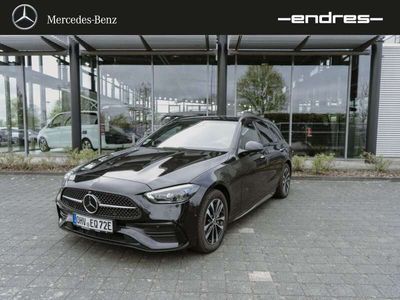 gebraucht Mercedes C300e T-Modell+AMG+PANO+HUD+AHK+360°+NIGHT